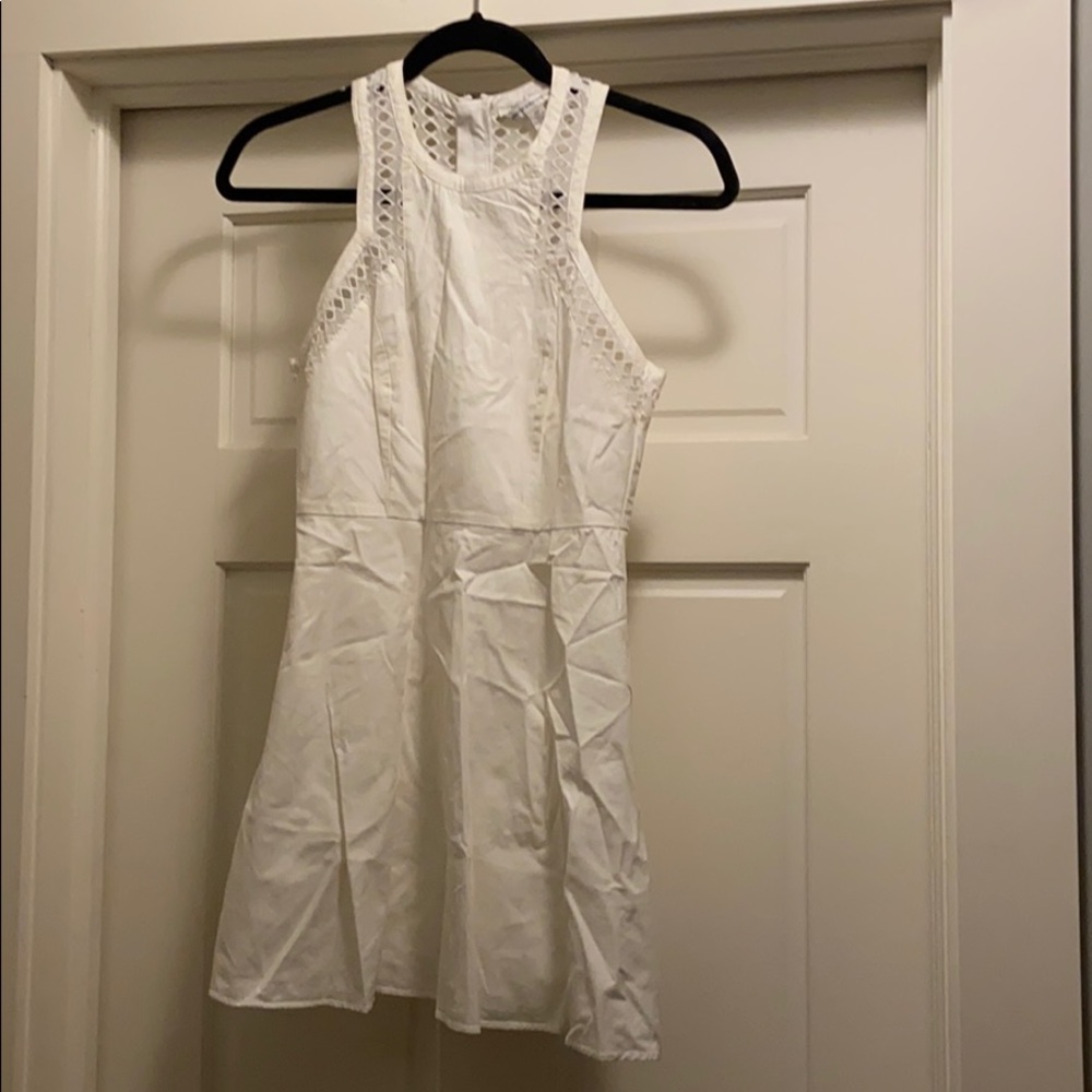 White American eagle dress